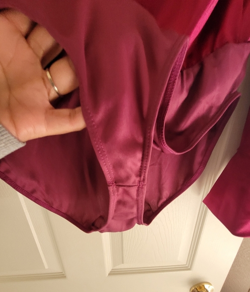 Body suite with pants magenta - Picture 4 of 10